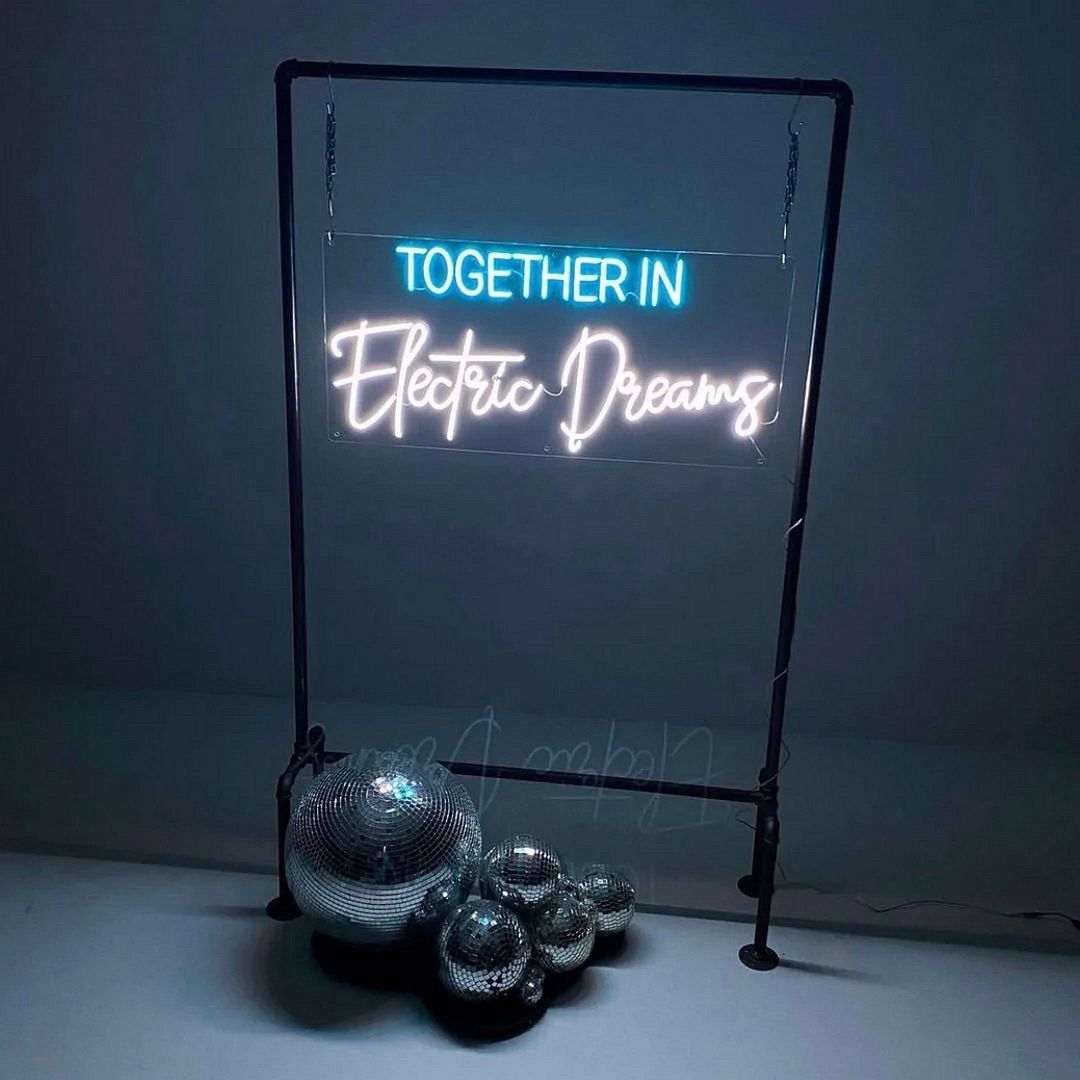 Together in Electric Dreams Neon Sign