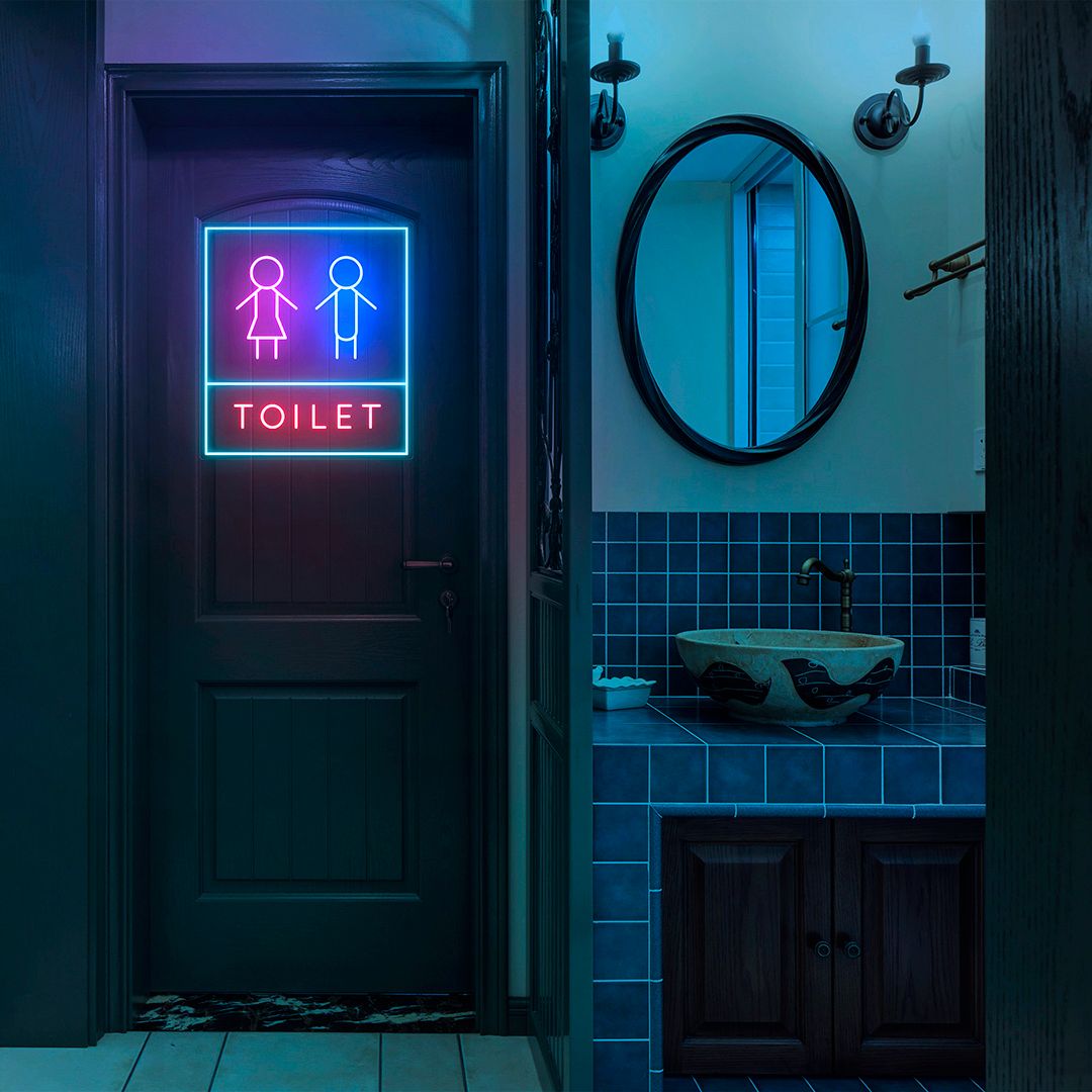 Toilet Neon Sign