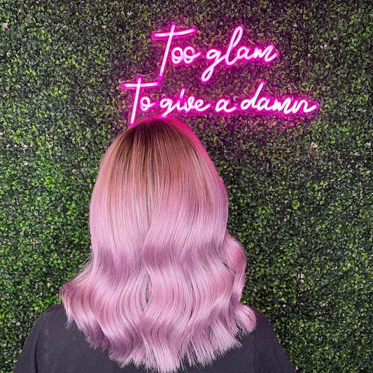 Too Glam to Give a Damn Neon Sign