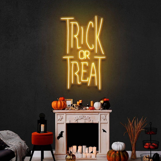 Trick or Treat Neon Sign