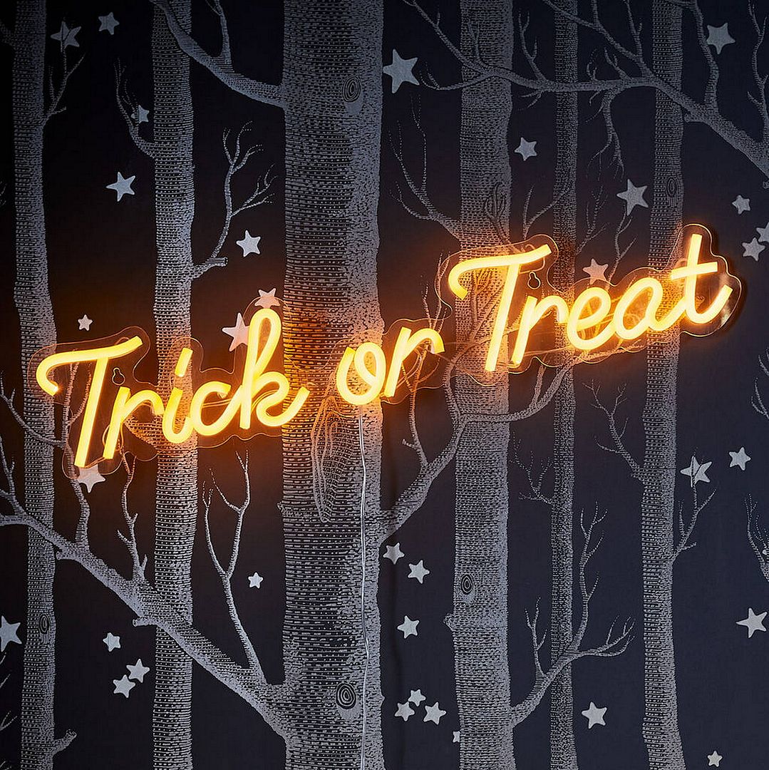 Trick or Treat Neon Sign
