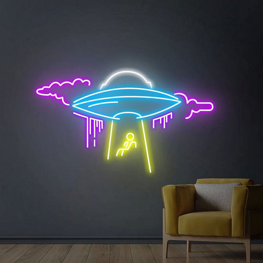 UFO Neon Sign