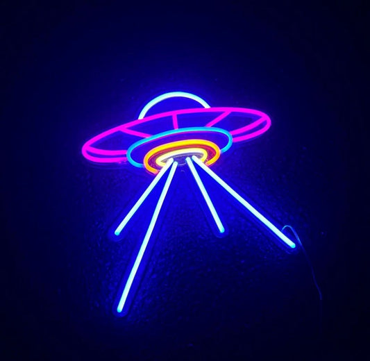 UFO Neon Sign