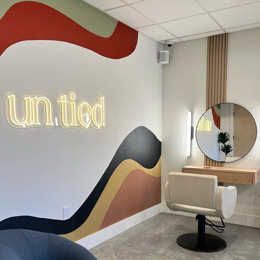 Untied Neon Sign