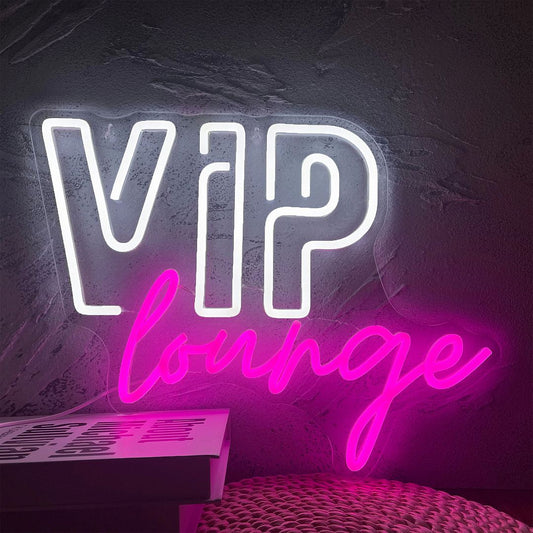 VIP Lounge Neon Sign