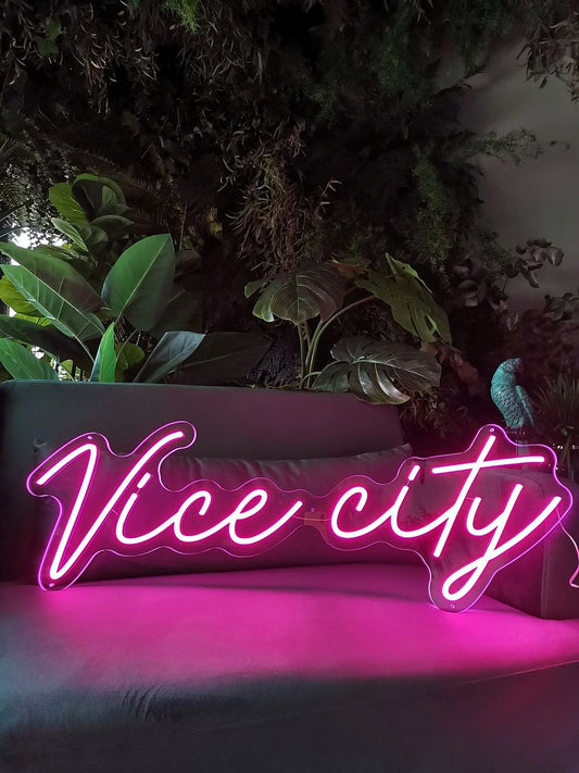 Vice City Neon Sign