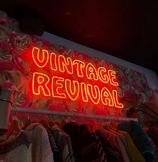 Vintage Revival Neon Sign