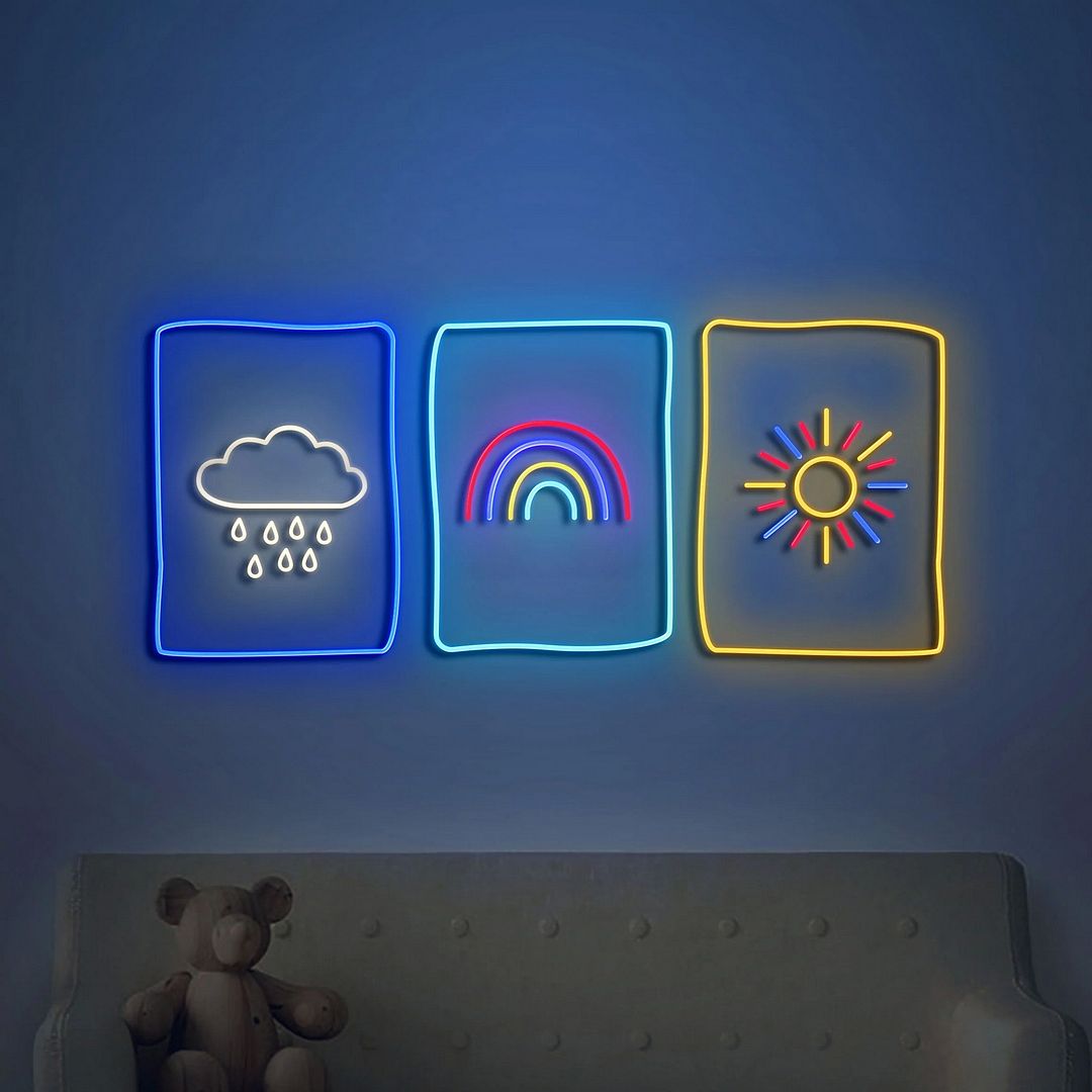 Weather Changes Neon Sign