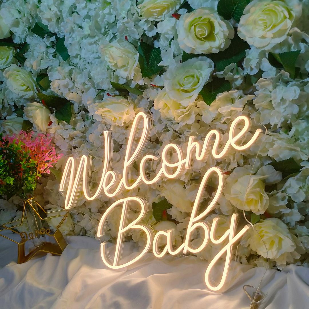 Welcome Baby Neon Sign
