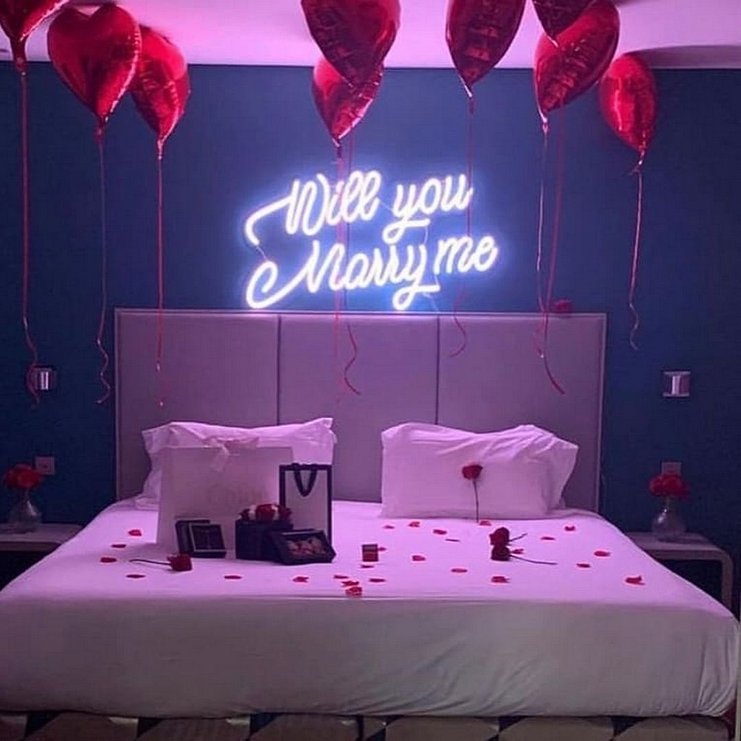 Well You Marry Me Neon Sign