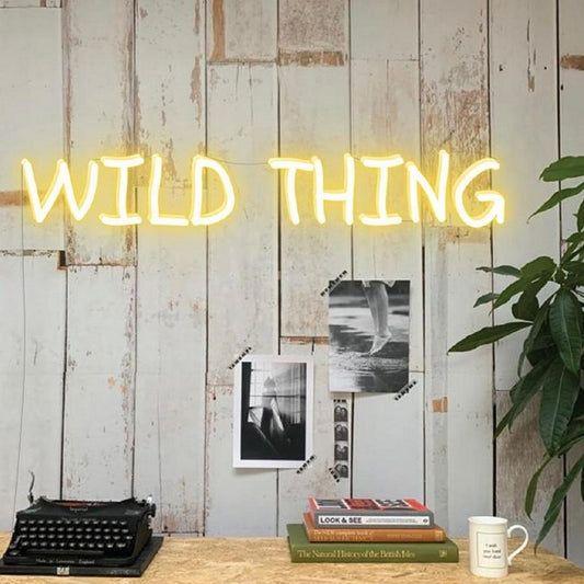 Wild Thing Neon Sign
