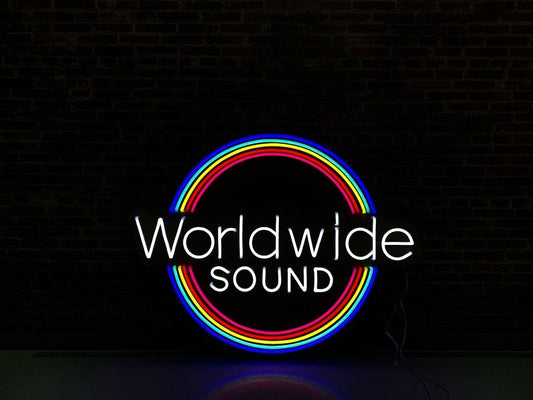 Worldwide Sound Neon Sign