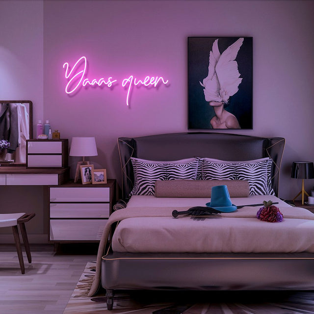 Yaaas Queen LED Neon Sign light up sign