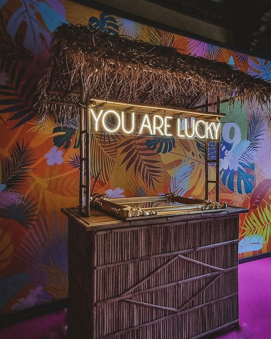 You Are Lucky Neon Sign