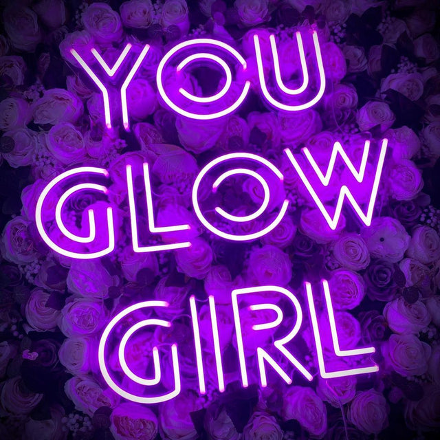 You Glow Girl LED Neon Sign light up sign