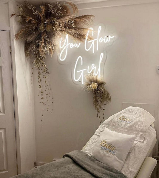 You Glow Girl Neon Sign