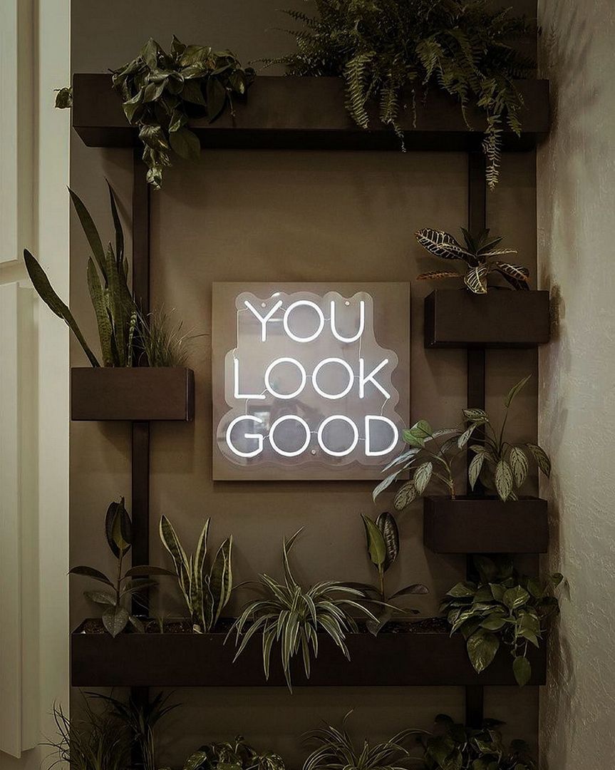 Sign Looking Good Custom Made Neon Signs, You Look Good Neon Sign, LED Business Sign – AOOS