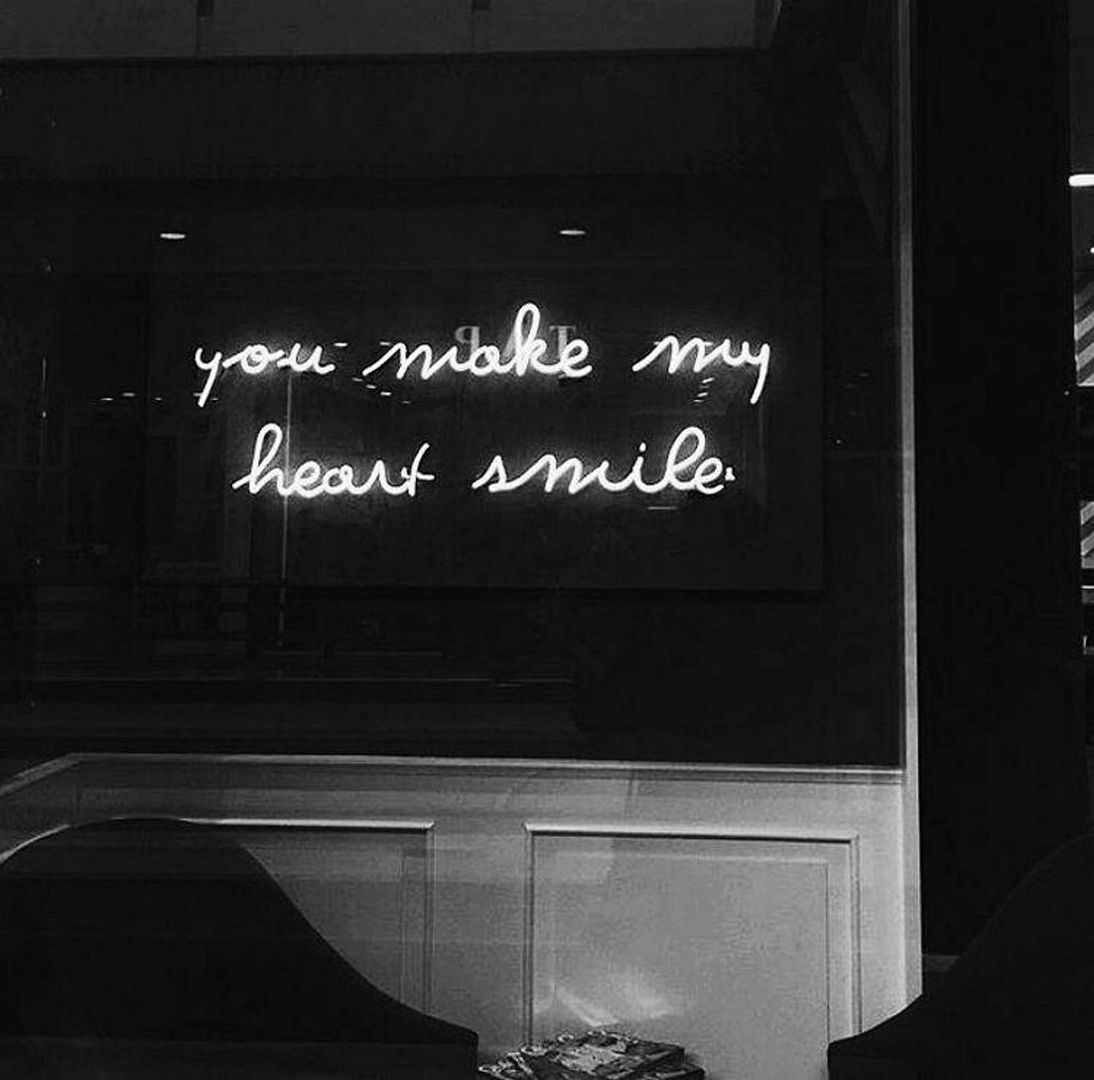 You Make My Heart Smile Neon Sign