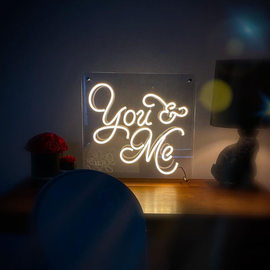 You Me Neon Sign
