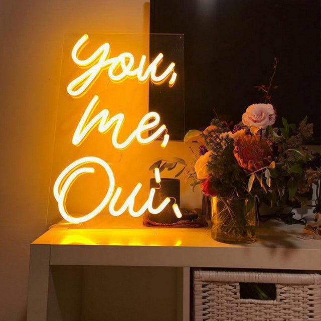 You Me Oui LED Neon Sign light up sign