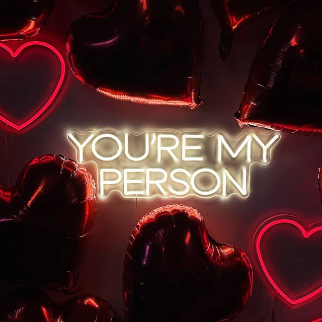 You're My Person LED Neon Sign light up sign