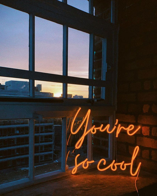 You're So Cool LED Neon Sign light up sign