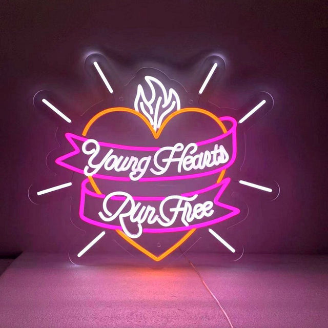You're My Heart You're My Soul LED Neon Sign for Wedding light up sign