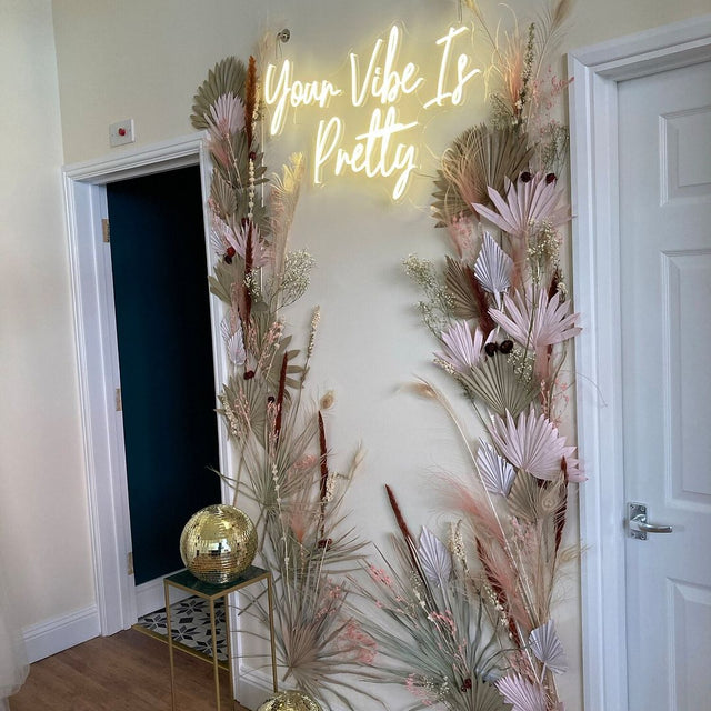 Your Vibe is Pretty LED Neon Sign light up sign