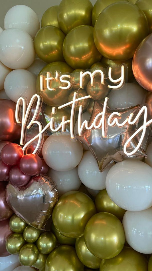 it's My Birthday Neon Sign